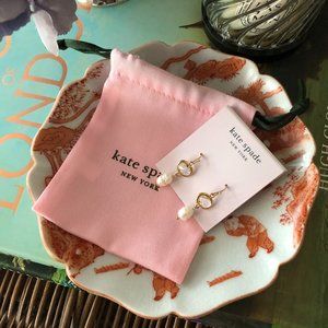 ✨ NEW Kate Spade Baroque Pearl Drop Statement Earrings